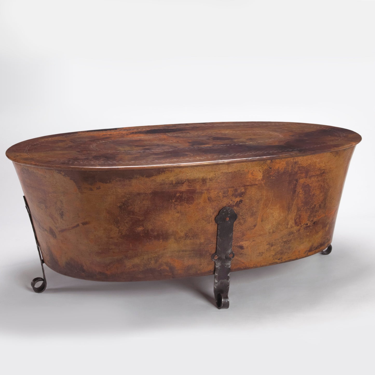 49x29.5x19 Oval Cauldron Table
