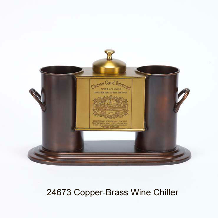 Copper-Brass Wine Chiller