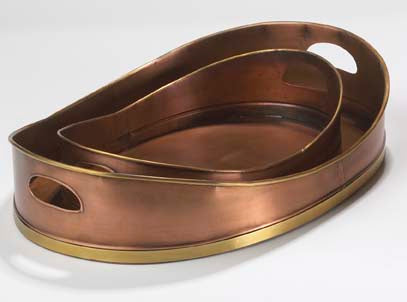 Boothbay Oval Tray