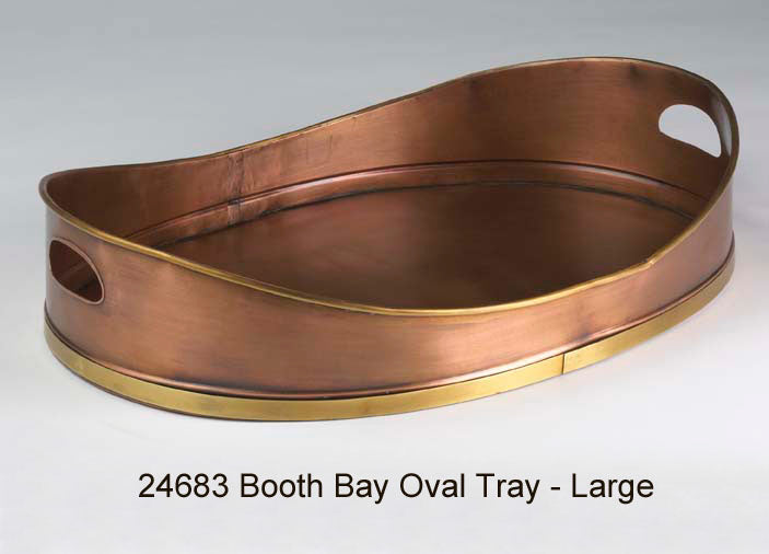 Boothbay Oval Tray