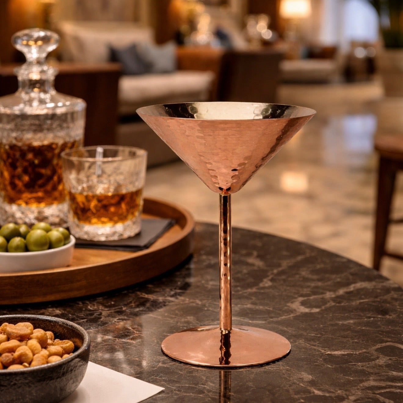 Copper Martini Holder